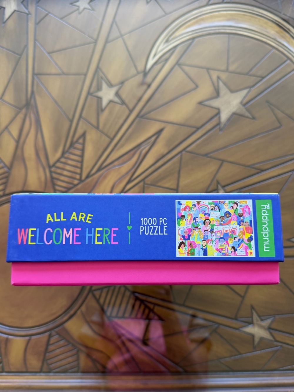 All Are Welcome Here 1000 Piece Puzzle - Picture 3 of 4